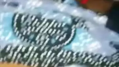 Indian horny XXX chick gets load of cum on her belly MMS