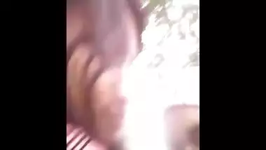 Madhya Pradesh teen girl records outdoor foreplay with bf