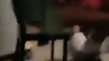 Threesome sex video of a son and father fucking a whore