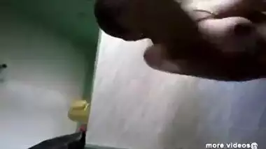 South Indian village bathing and self recorded for BF