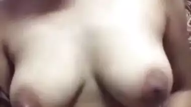 Slinky young Desi woman takes sex bra down and flaunts her XXX boobs