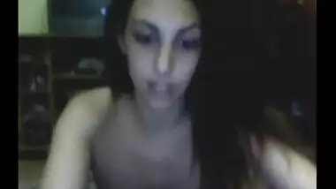 Delhi Sexy And Horny Girlfriend Masturbating On Webcam For Boyfriend