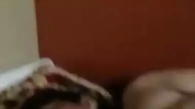 Indian MILF with big XXX tits lies naked waiting for sex with hubby