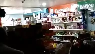 Fucking in super market
