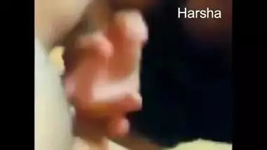 Hot college girl having oral sex with friend’s lover