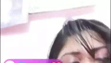 Sex video of Desi mom with flabby boobies who fingers her own cunt