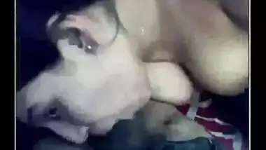 Home made deep throat blowjob session by Indian wife with her hubby