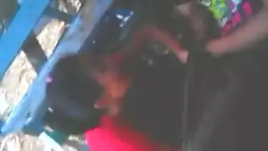 Hot Romance Of Indian Couple In Park