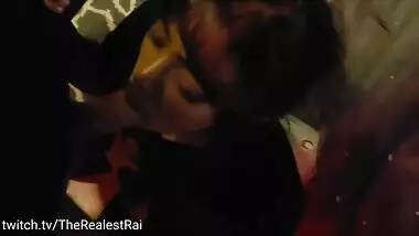 Nerdy Indian Amateur Deepthroats White Cock