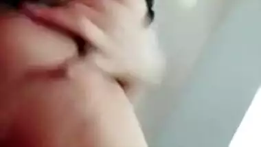 Desi Beautiful girl recording nude selfie for lover