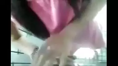 Free Indian sex movie scene of hawt legal age teenager sister with cousin stepbrother