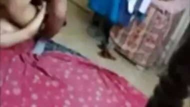 Cheating MILF wife getting fucked by local stud. Caught Desi sex on