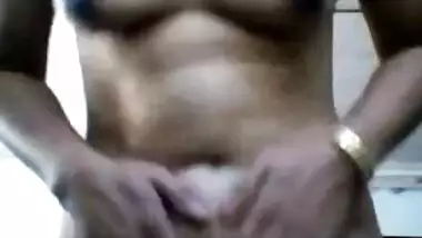 Indian takes bra off and exposes her small XXX breasts in solo sex porn