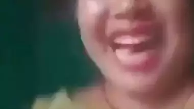 Big boob milf shows her body on video call in Nepali porn