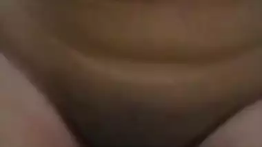 Sexy Desi girl flaunts her sex boobs and XXX snatch holding the camera
