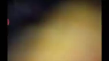 Totally shameless Desi wife shows her XXX tits for a guy to watch