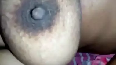 Female allows Desi young man to touch her XXX jugs and film a sex video