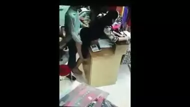 india shop quick fucking record in cctv