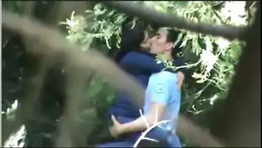 Outdoor sex scandal of college angel caught on hidden webcam by classmate