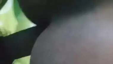 Husband impales Desi wife's XXX vagina with his boner in doggy style