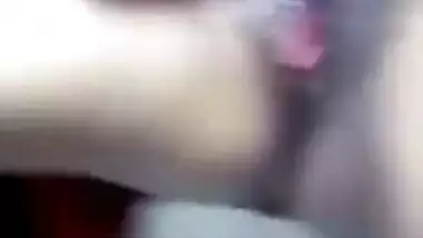 Desi selfie sex clip of non-professional aged aunty raunchy arousal action