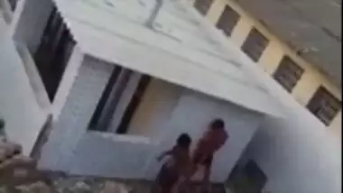 Unsatisfied aunty is caught fucking outdoor with brother of hubby, Desi mms