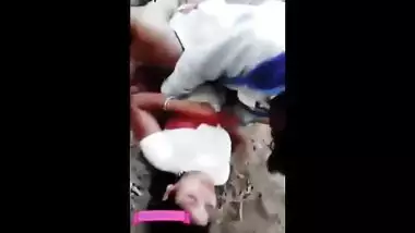 Outdoor Indian blue film of a young girl fucking her friend in the park