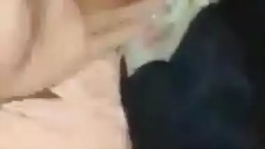 Hijabi cutie moaning sex act with her boyfriend