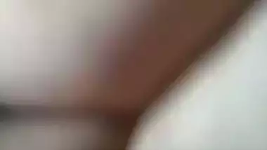 Chubby granny shaved pussy showing with huge boobs