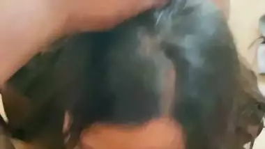 Cutest Indian horny wife blowjob with boobs show