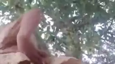 So Beautiful Innocent Looking Sri Lankan GF Secretly Showing Her Amazingly Cute Pussy and Butt to Her BF in Outdoor