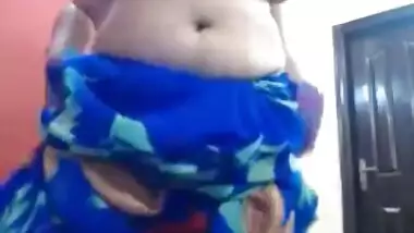 XXX Filming my desi wife's obese light haired grandma taking a shower