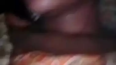 Night video call chat of horny Indian girlfriend