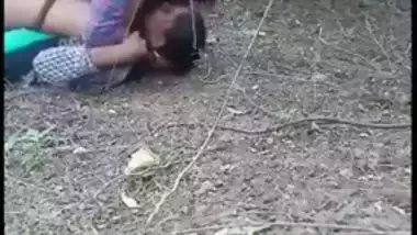 Cheating lewd wife is caught fucking outdoor with tramp, Desi mms XXX sex