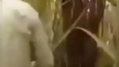 Lover couple was doing Mangal in the jungle, village people caught both of them