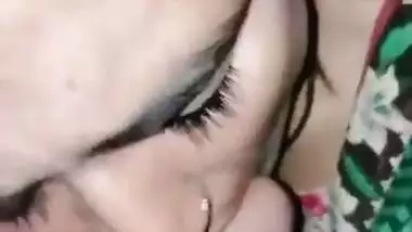 Owner records his maid’s blowjob MMS while sucking his dick