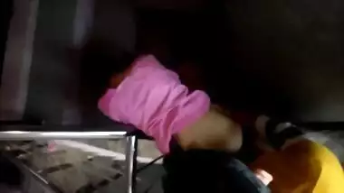 Taking the sister-in-law on the ladder and fucking. Sister-in-law sucked my cock too. God give such sister-in-law to everyone.