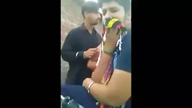 Hot large billibongs desi legal age teenager beauty receives her tits crammed in threesome!