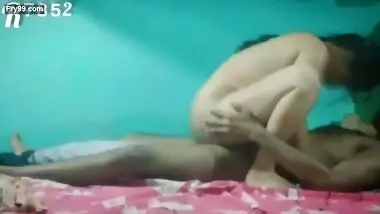 Bhabhi fucking like pro randi with her devar clear Hindi talk homemade romantic video