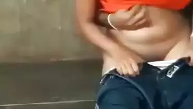 An 18 yr old girl’s desi outdoor sex in the garden
