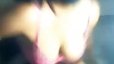 bhabhi in see thru sari face covered on live cam