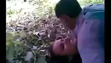 Outdoor desi sex movie of college girl Champa three-some chudai