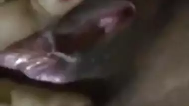 Adorable Indian girl with pink manicure spreads porn hole on camera