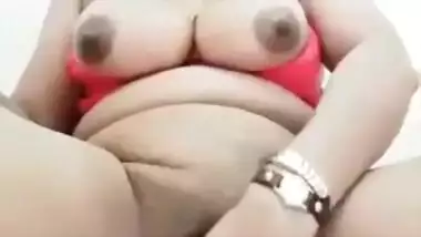 Horny Bhabhi Masturbating With Cucumber
