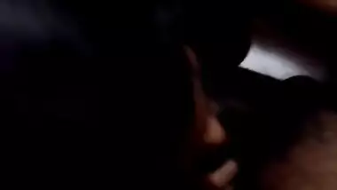 Sex affair of Indian couple begins with XXX blowjob performed by girl