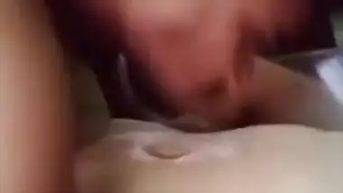 Eating Pussy Of Girlfriend On Cam