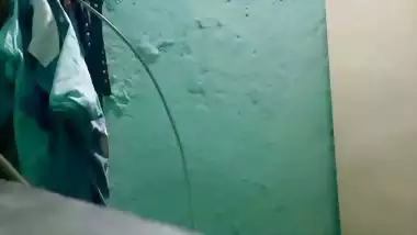 Sexy mom dress change caught by horny son viral MMS