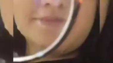 Cute Girl With Glasses Takes Cum All Over Her Face And In Mouth