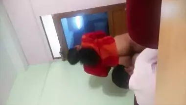 Man kisses and touches his Indian sex girlfriend in amateur XXX clip