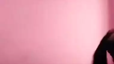 Whorey Indian comes out of shower with naked XXX body and dresses up